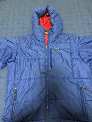 Patagonia 더스 파카 블루 리본 M