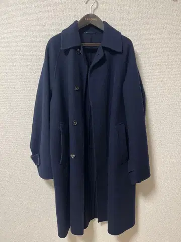 [ UNITED ARROWS ] 울 리버 멜톤 스텐카라 코트 S