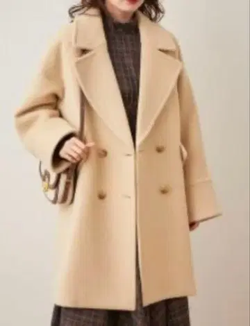 데이시 P 코트 울 코트 프리 사이즈