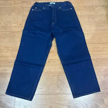 DENIM & MILITARY 와이드 레그 데님