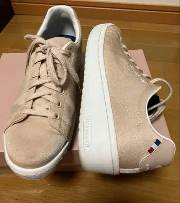 르꼬끄 스포르티브 라 로랑 리프트 힐 스니커즈 통굽