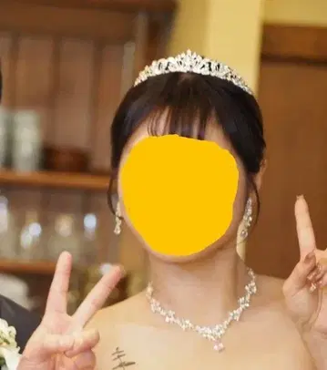 [ 미사용 새상품 ] 티아라 실버