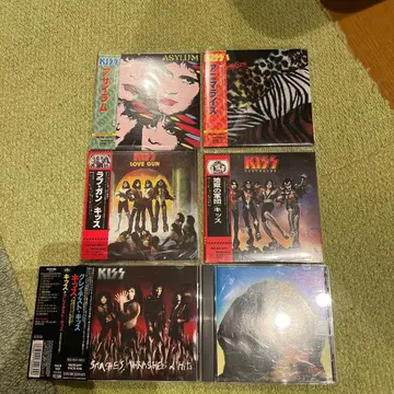 레어 종이 재킷 포함 KISS 키스 CD 세트