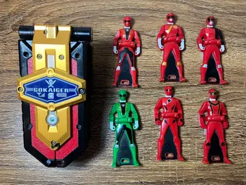 고카이저 모바이레츠 레인저 키 6개 세트