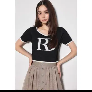 riendaR 로고 니트 미사용