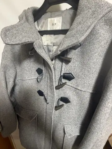 SLY 그레이 더플 코트 사이즈 2