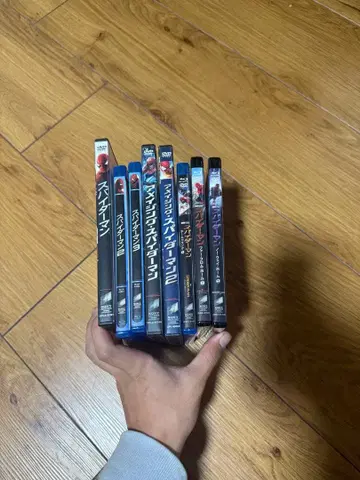 스파이더맨 시리즈 블루레이 DVD 10장 세트