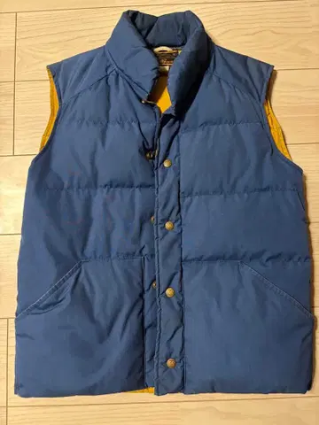 Eddie Bauer 다운 베스트 파란색