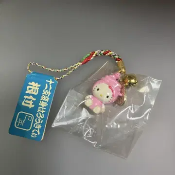 키티 십이지신 뱀 스트랩