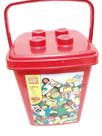 레고 빨간색 통