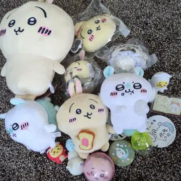 치이카와 (먼작귀) 봉제 인형, 토끼, 모몽가 묶음 판매