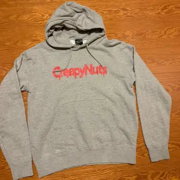 새상품급! Creepy Nuts 쭈리 후드티 그레이 남성용 M 사이즈