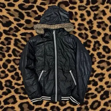 y2k 헤이세이 그런지 ALPHASOPHY 퍼 다운 자켓