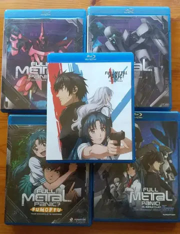 풀 메탈 패닉 1~4기 북미판 블루레이 Blu-ray
