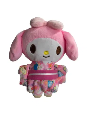 택 포함 새상품 마이멜로디 유카타 봉제 인형 마스코트