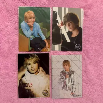 NEWS 테고시 유야 공식 사진 포토 세트