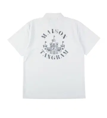 MAISON TANGRAM 피케 셔츠 화이트