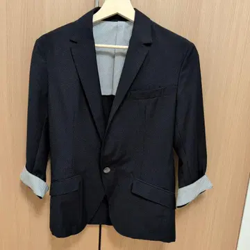 블랙 테일러드 자켓