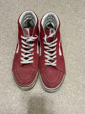 Vans Sk8-Hi 레드