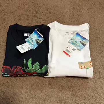 [미사용 새상품] 유니클로 젤다의 전설 2장 세트 택 포함