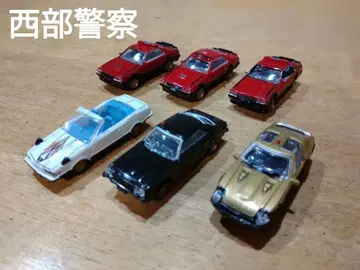 서부경찰 미니카 6대 세트