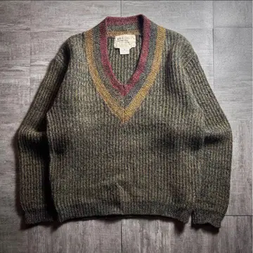[ 90's ] KEARNEYHOUSE V넥 울 스웨터 M 사이즈 상당