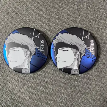 BLEACH 아이젠 소스케 데콜렉션 캔뱃지