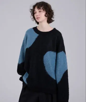 ONCILY 하트 니트