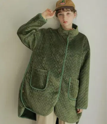 onetome 키리마루 벨로아 퀼팅 자켓