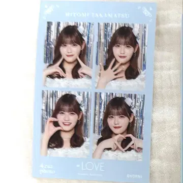 이콜럽 =LOVE 타카마츠 히토미 4컷 포토카드 Vol.2 + ID 포토