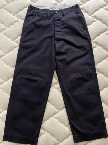 CIOTA 수빈 코튼 우에폰 치노 팬츠 (BLACK) 사이즈 4