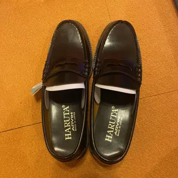 HARUTA 다크 브라운 로퍼