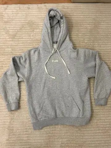 PVOT 후드 부착 후드 맨투맨 그레이