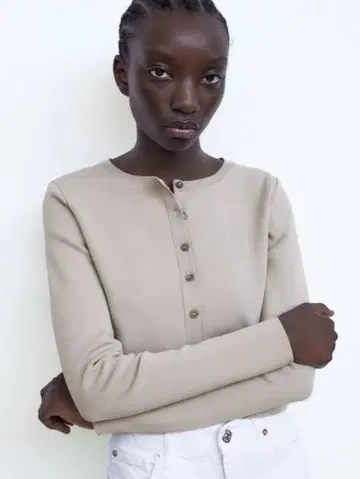 [ ZARA ] 가디건 그레이