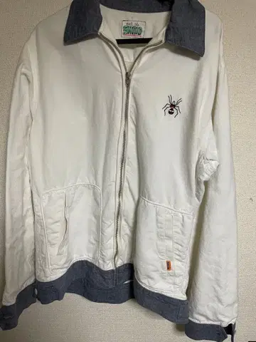 SNOID 투톤 워크 자켓 풀 지퍼 자켓 WEIRDO