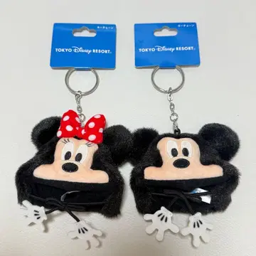디즈니 팬캡 키체인 미키 미니