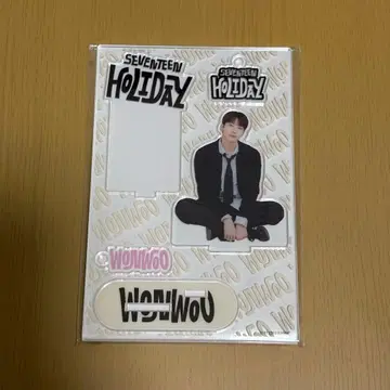 세븐틴 Holiday 아크릴 스탠드 원우