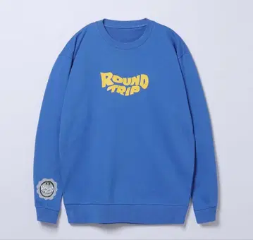 DUSTCELL 맨투맨/BLUE/TOUR ROUND TRIP.