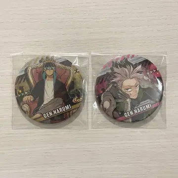 괴수 8호 나루미 겐 캔뱃지