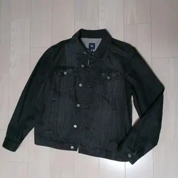 Gap 블랙 데님 자켓 사이즈 XL
