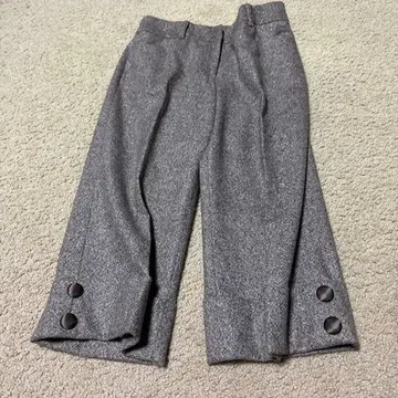 GALLERY VISONTI 브라운 계열 트위드 와이드 팬츠 3