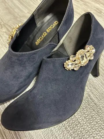 SUGAR SUGAR 네이비 비쥬 부티 24.5cm