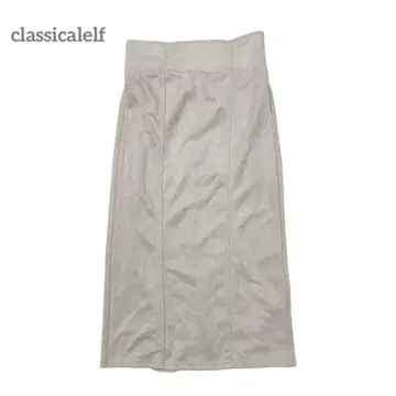 클래식 엘프 하이웨스트 내로우 롱 스커트 빅 사이즈 XL