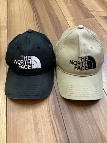 THE NORTH FACE 캡 2색 세트