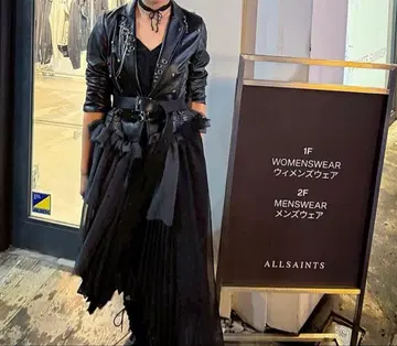 양가죽 라이더 리메이크 드레스