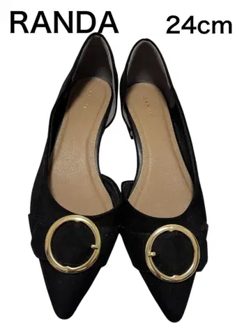RANDA 블랙 스틸레토 24cm