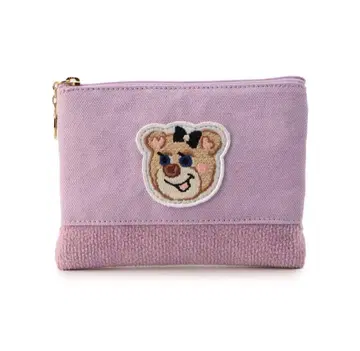페이러 올드 테디걸 와펜 파우치 페일 퍼플