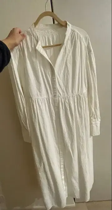 SNIDEL 화이트 셔츠 원피스 F 사이즈