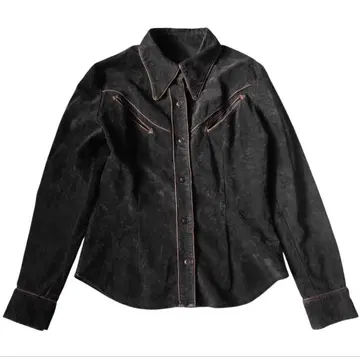 웨스턴 셔츠 레이온 블랙 skipper's daughter