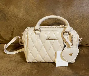 OLIVE de OLIVE 베이지 숄더백 핸드백 2way